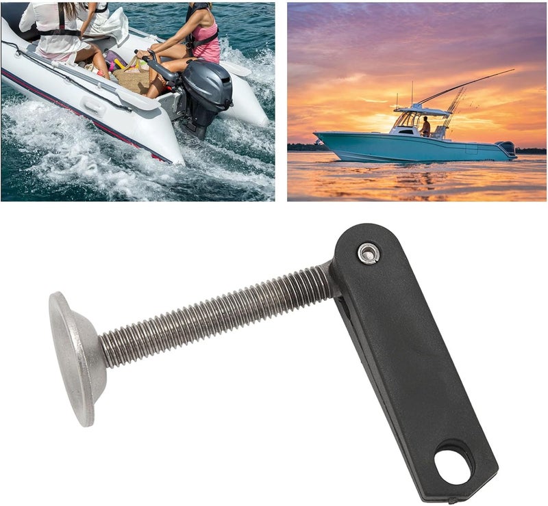 EIMSOAH Outboard Motor Clamp Screw and Handle Assembly, 6E0 43118 00 Clamp Assy Stainless Steel Outboard Motor Accessories Stainless Steel Handle Clamp Screw Bolt for 40HP E40G - Image 5